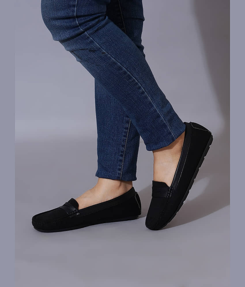 Stylestry Black Women's Loafers - Casual Shoes | Buy online on ZillyBuy