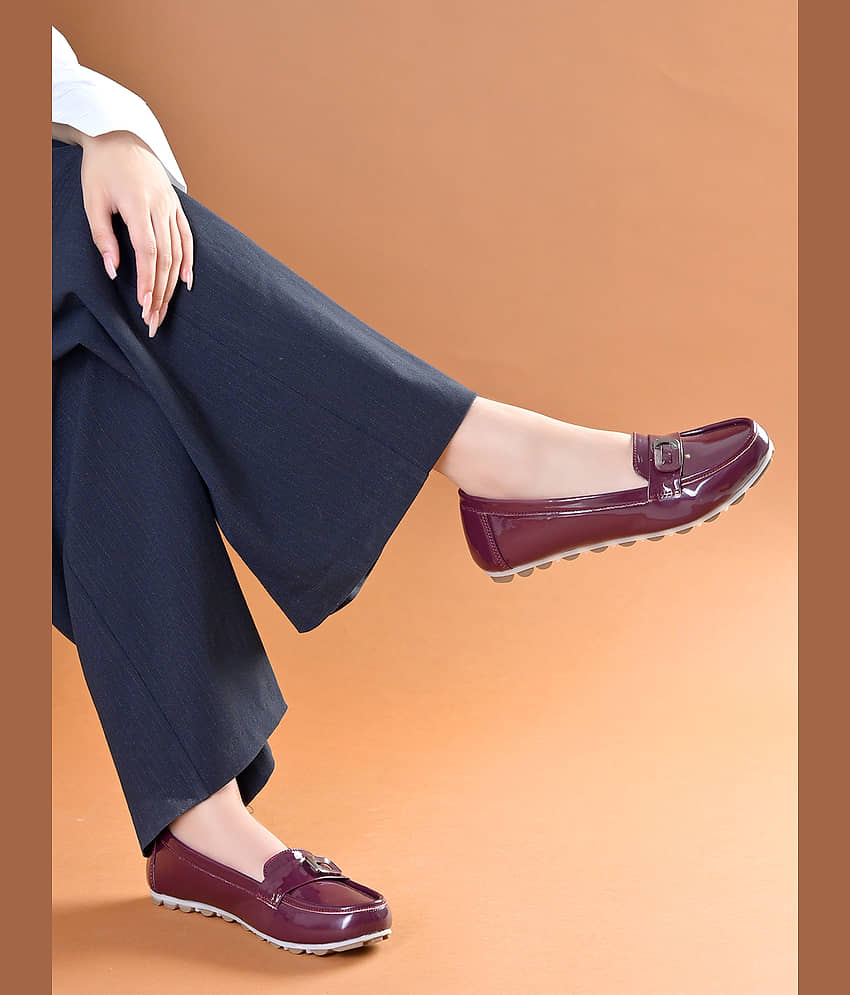 Stylestry Red Women's Loafers - Casual Shoes | Buy online on ZillyBuy