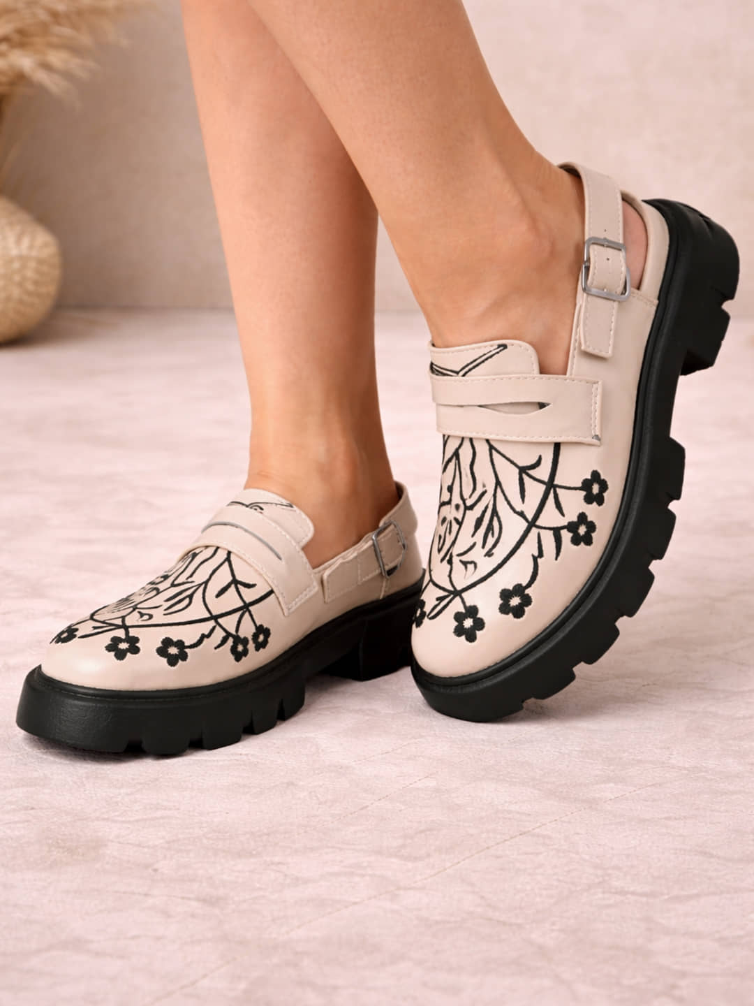 Stylestry Black Women's Loafers - Casual Shoes | Buy online on ZillyBuy