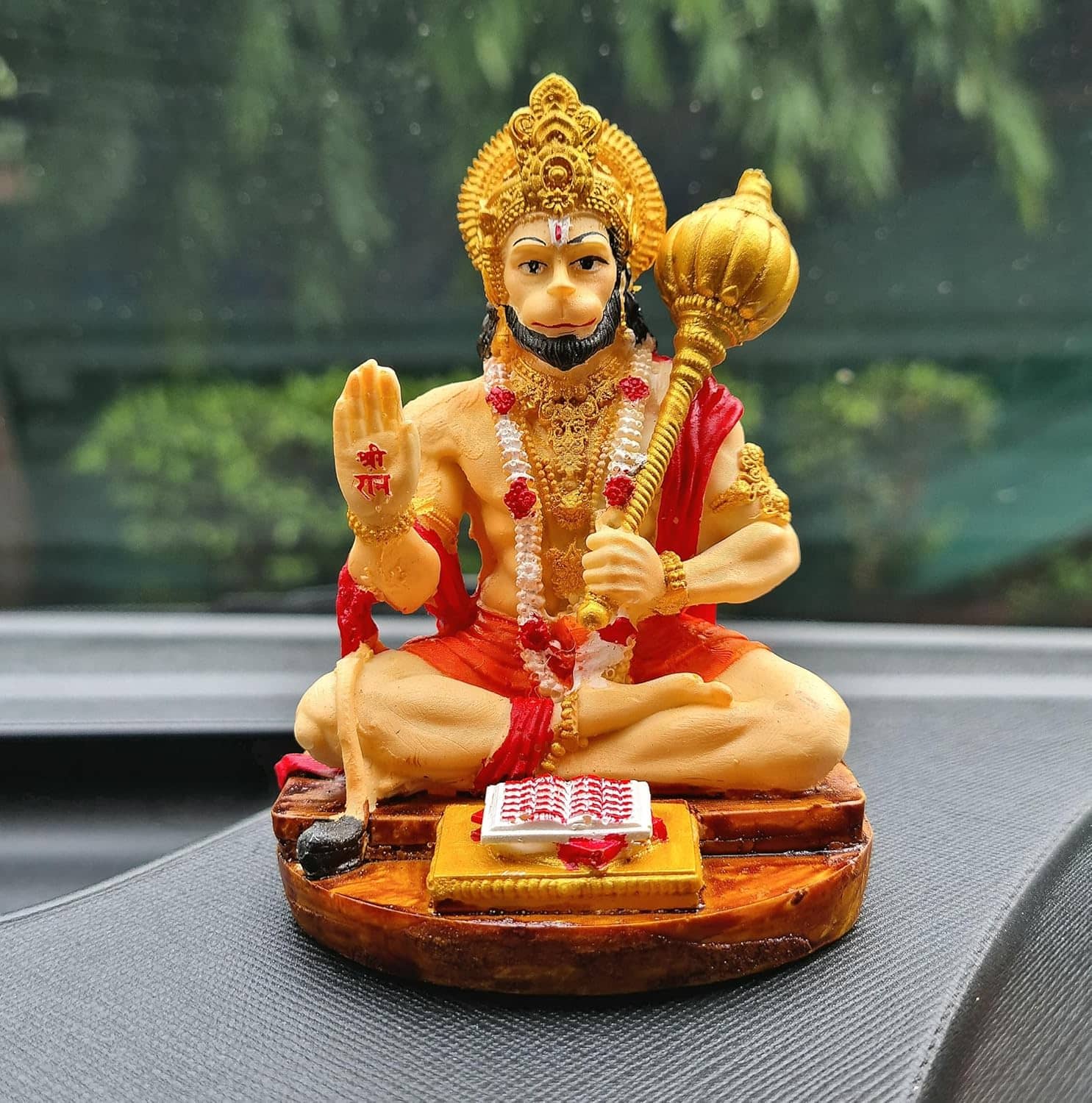 PICKARTME Resin Lord Hanuman Idol ( 5 cm )