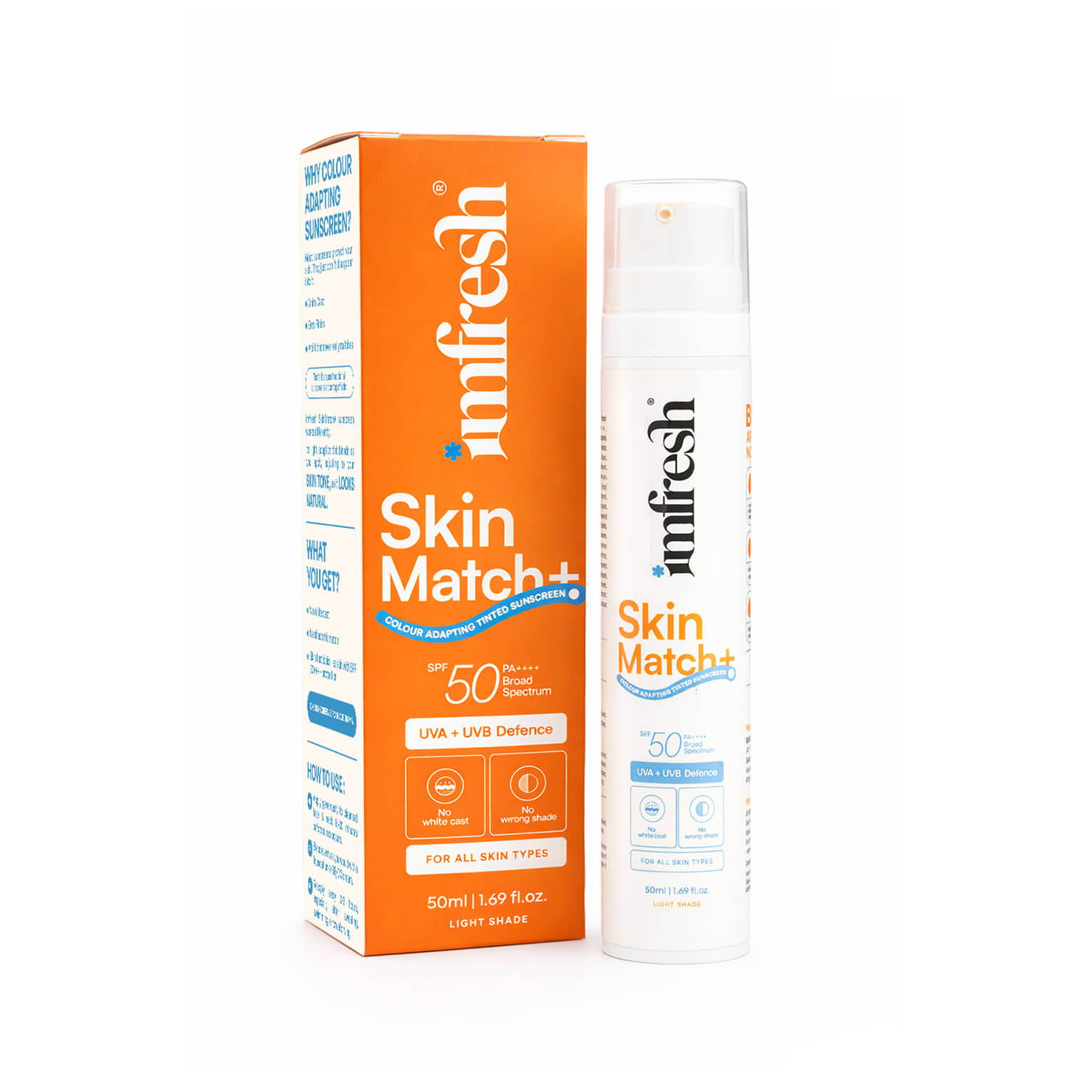 IMFRESH SPF 50 Sunscreen Cream For Normal Skin ( Pack of 1 )