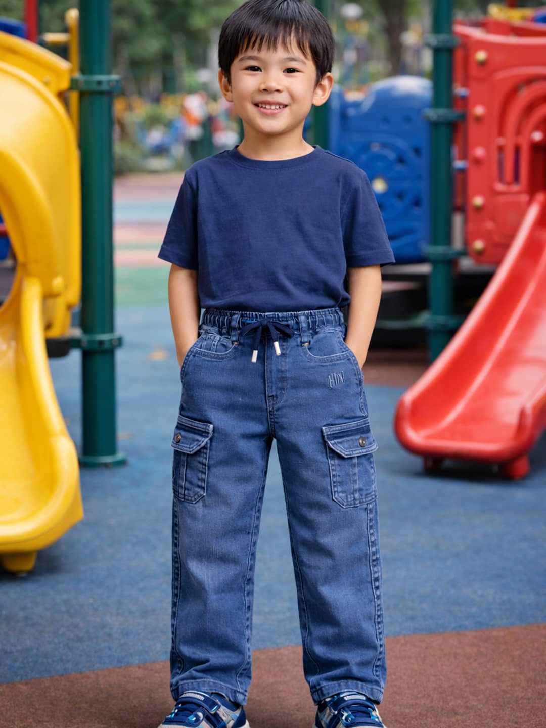 JFR Pack of 1 Boys Cotton Blend Jeans ( Blue ) - Jeans | Buy online on ZillyBuy