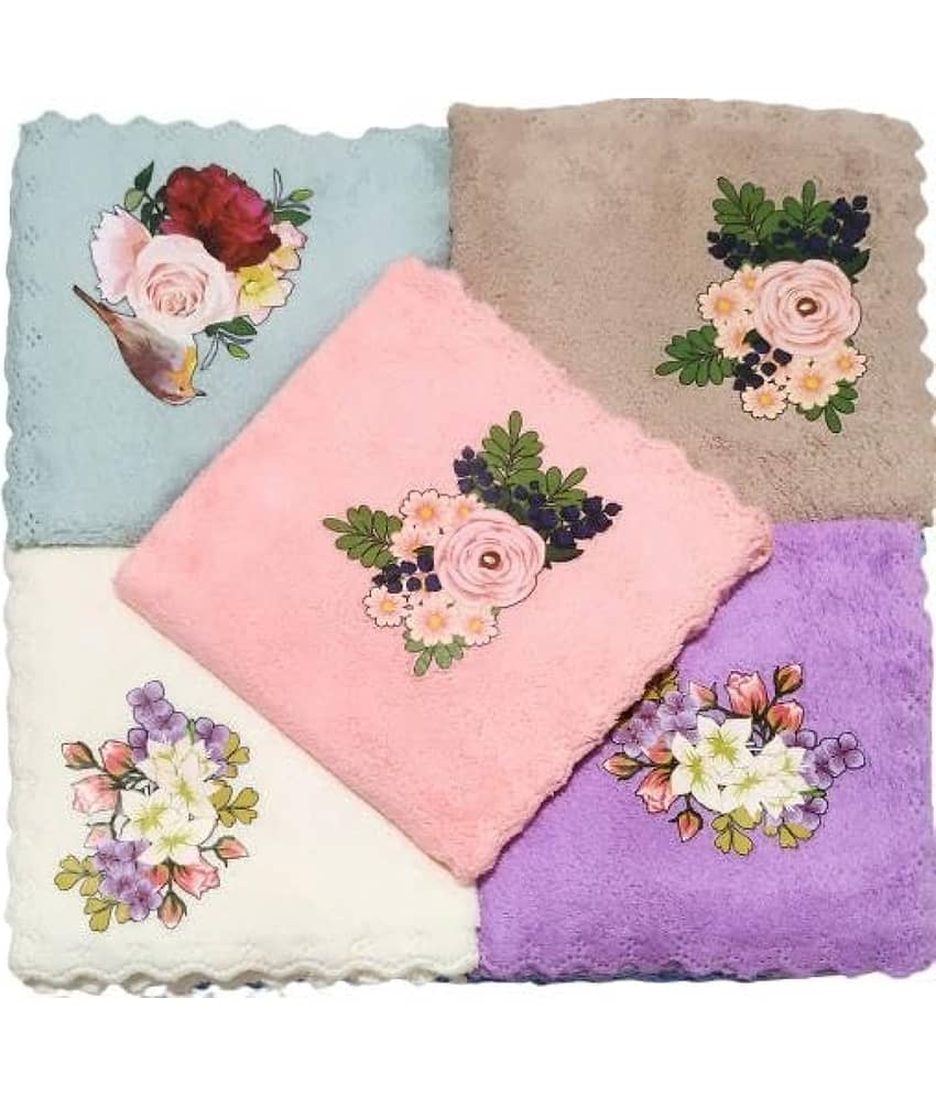WOMEN'S COTTON HANDKERCHIEF (PACK OF 05) - Jewellery Sets | Buy online on ZillyBuy