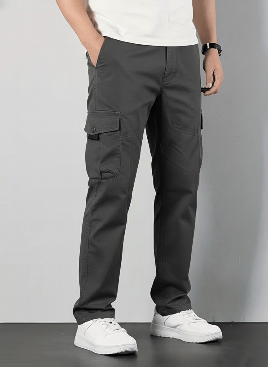 Shelony Grey Cotton Men's Joggers ( Pack of 1 ) - Track Pants | Buy online on ZillyBuy