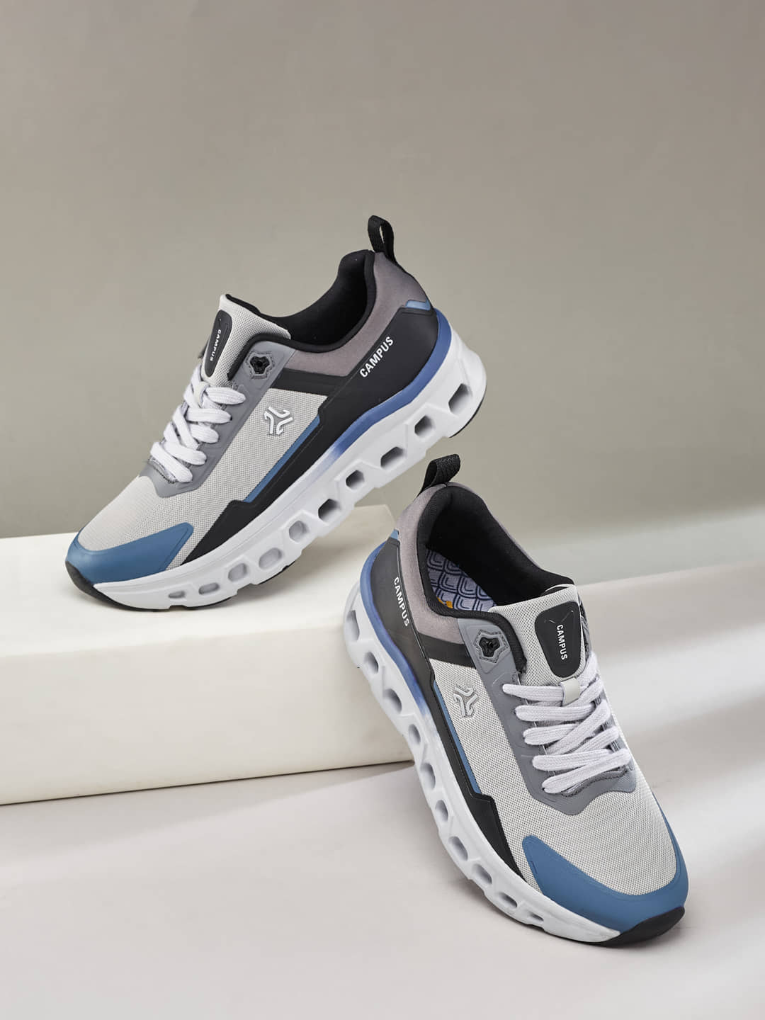 Campus TRASKO Gray Men's Sports Running Shoes - Sports Shoes | Buy online on ZillyBuy