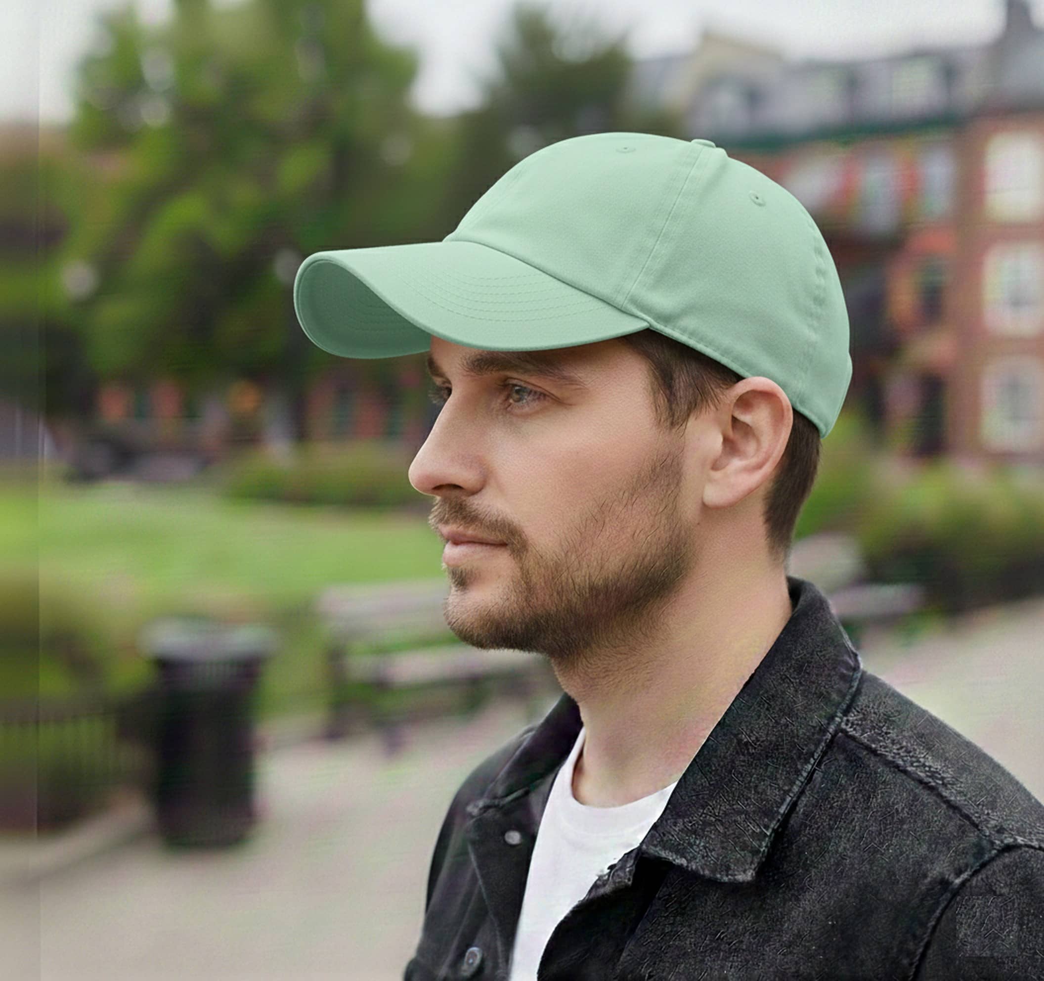 Infispace Pack of 1 Cotton Blend Men's Cap ( Turquoise )
