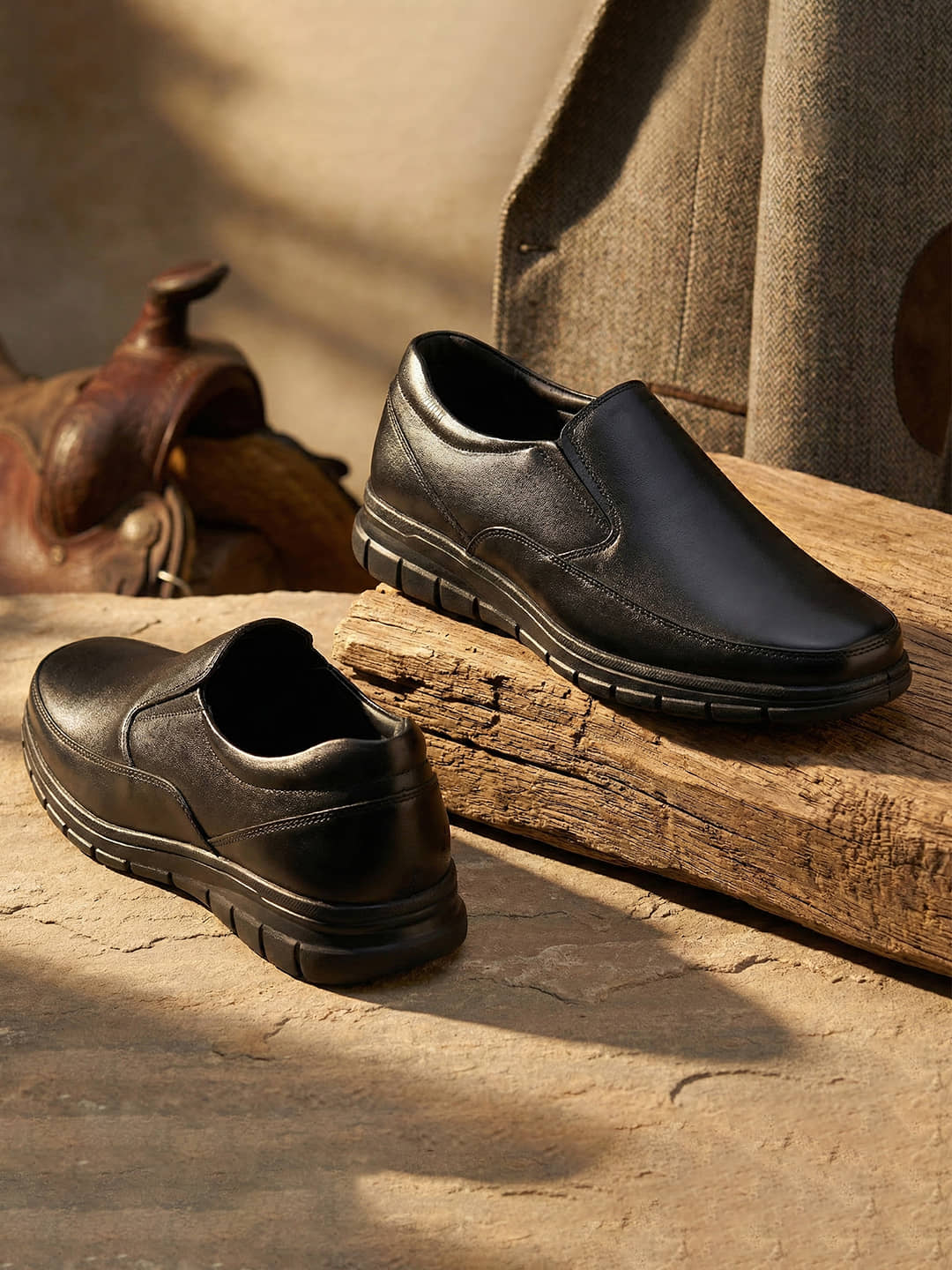 Liberty Black Men's Mocassin Formal Shoes - Formal Shoes | Buy online on ZillyBuy