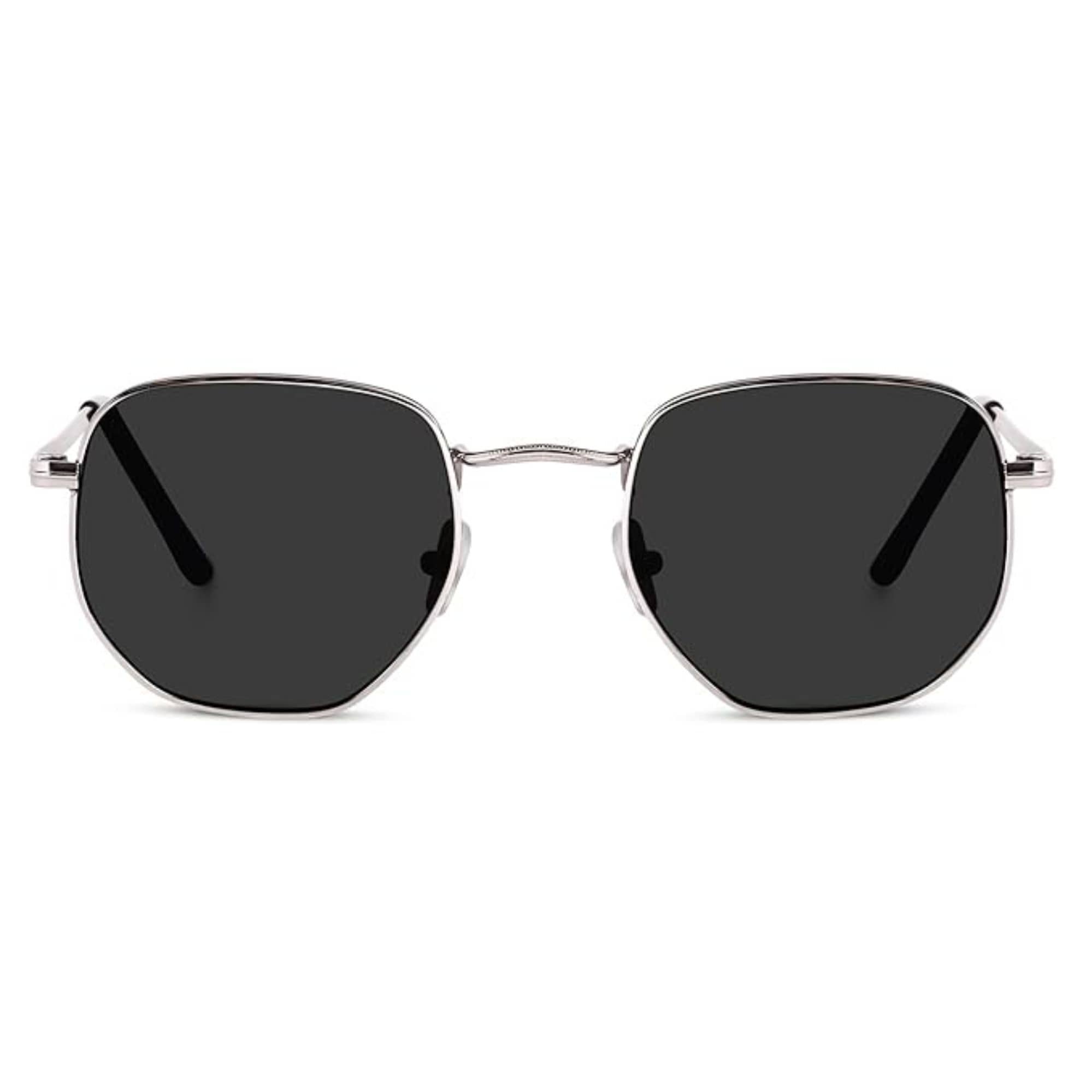 BANDSMITH Silver Oval Sunglasses ( Pack of 1 ) - Sunglasses | Buy online on ZillyBuy