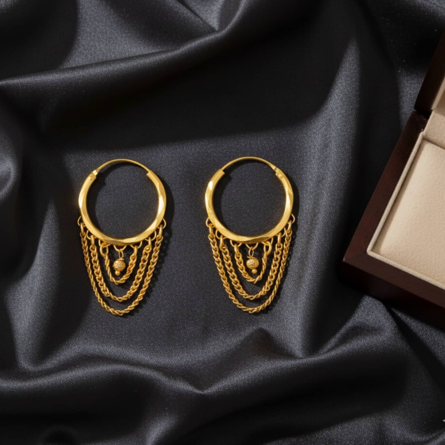 Drashti Collection Gold Bali Earrings ( Pack of 1 ) - Earrings | Buy online on ZillyBuy