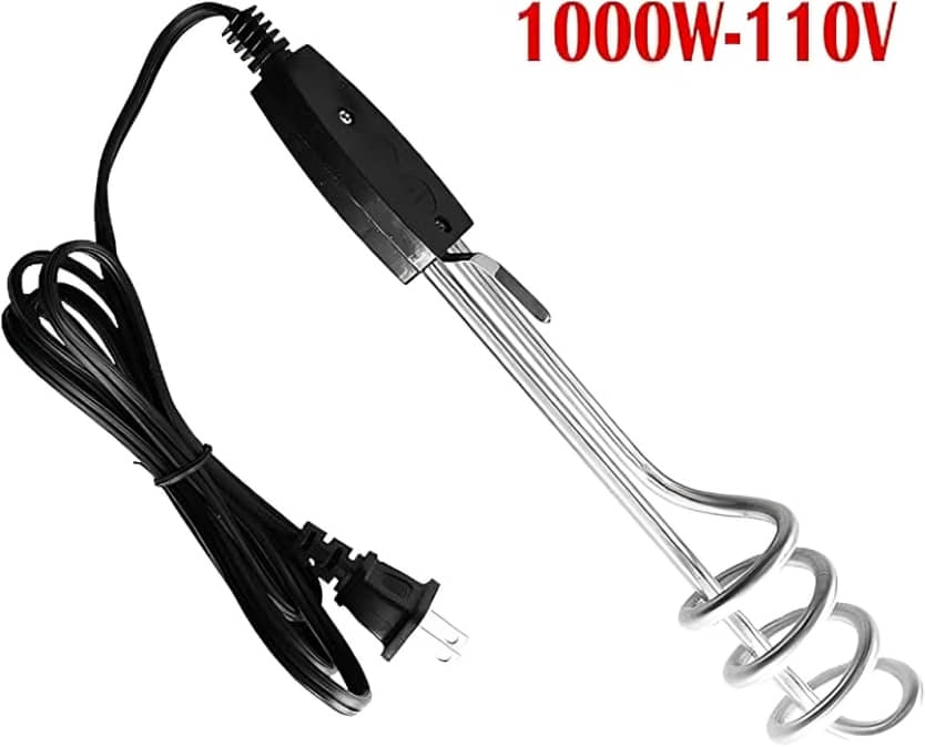 Multi Deal 1000W-220V Water Heater Portable Electric Immersion Element Boiler (Pack of 1)