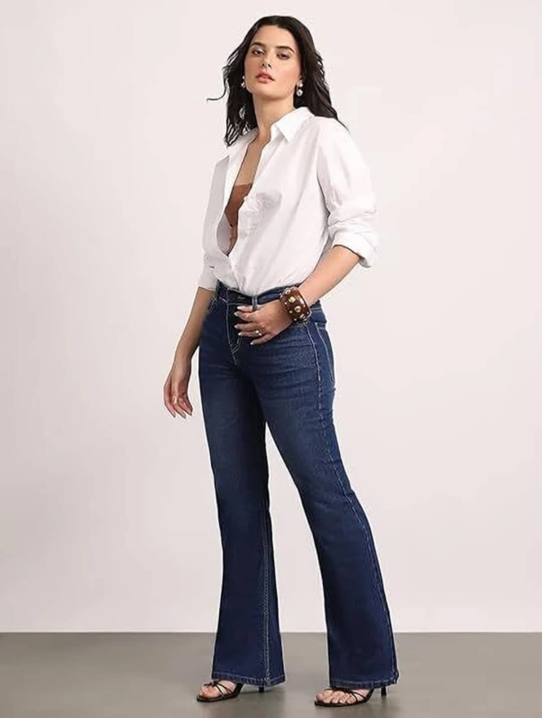 Gazal Fashions Women's Bootcut Mid-Rise Jeans ( Blue ) - Jeans | Buy online on ZillyBuy