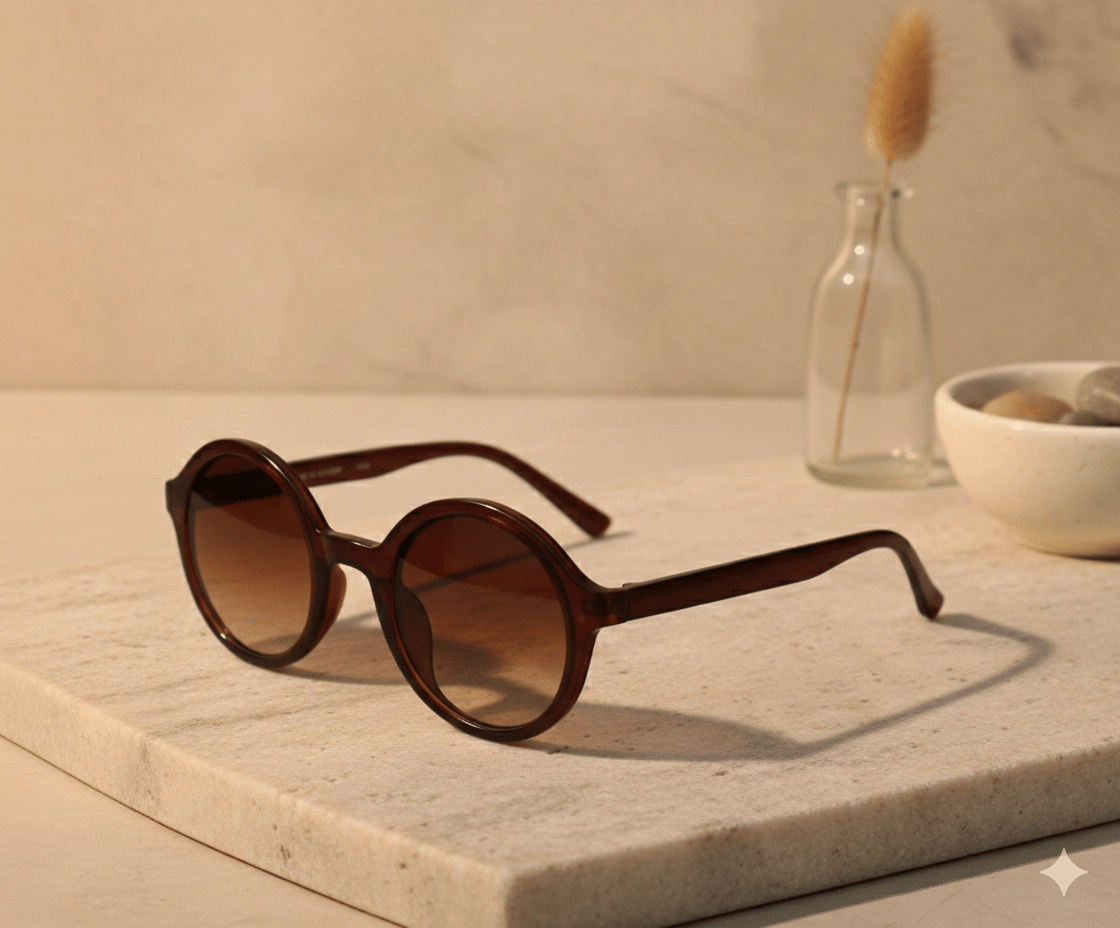 Elligator Brown Cat Eye Sunglasses ( Pack of 1 ) - Sunglasses | Buy online on ZillyBuy