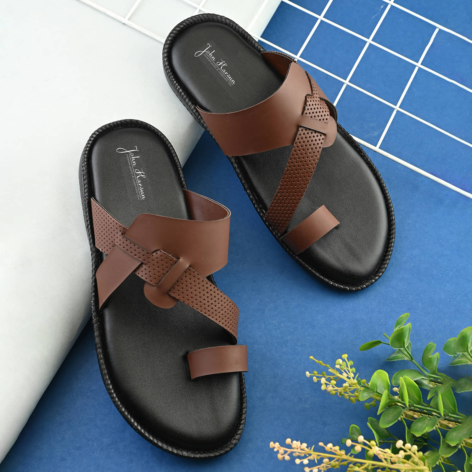 John Karsun - Brown Men's Sandals
