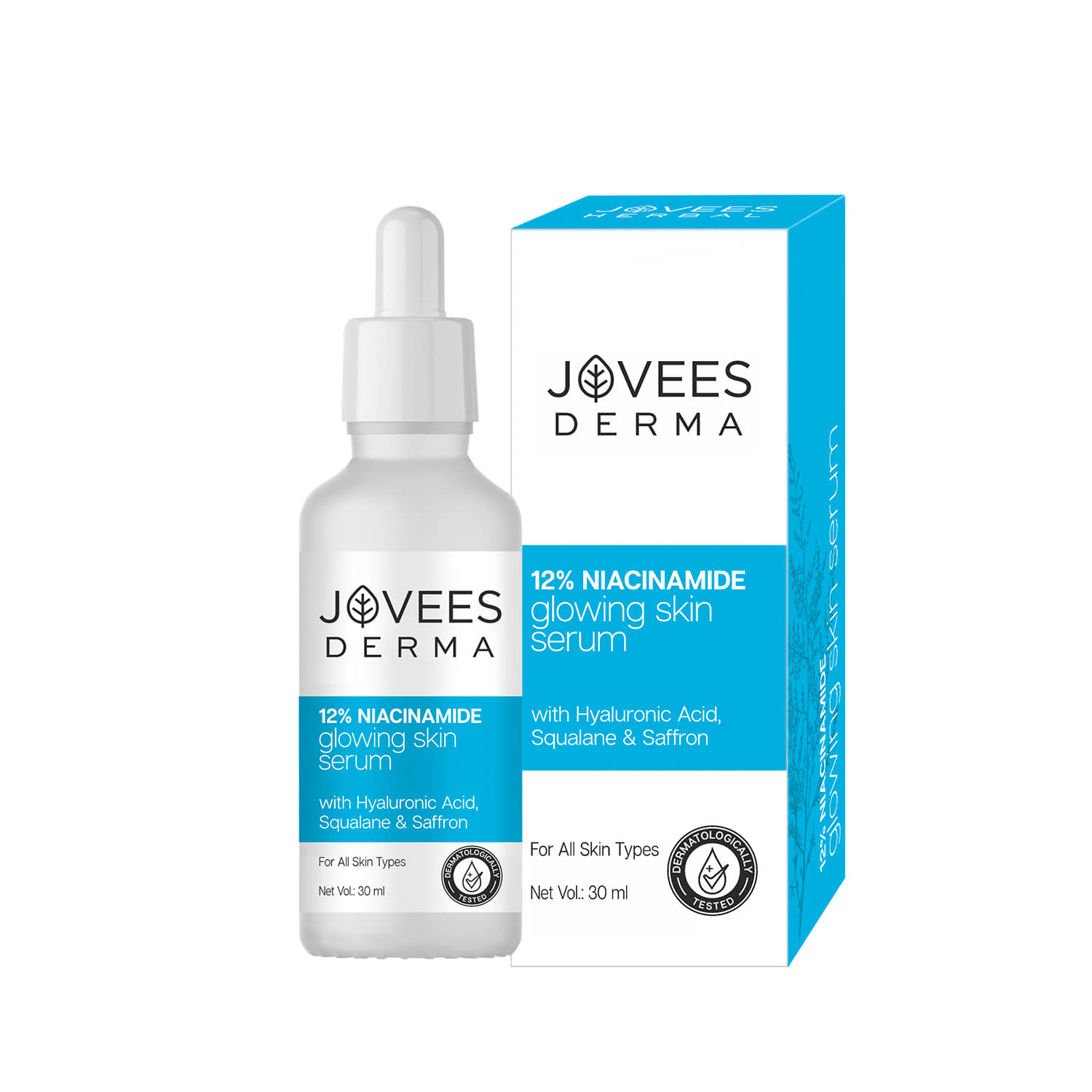 Jovees Herbal Face Serum Niacinamide Daily Care For All Skin Type ( Pack of 1 )