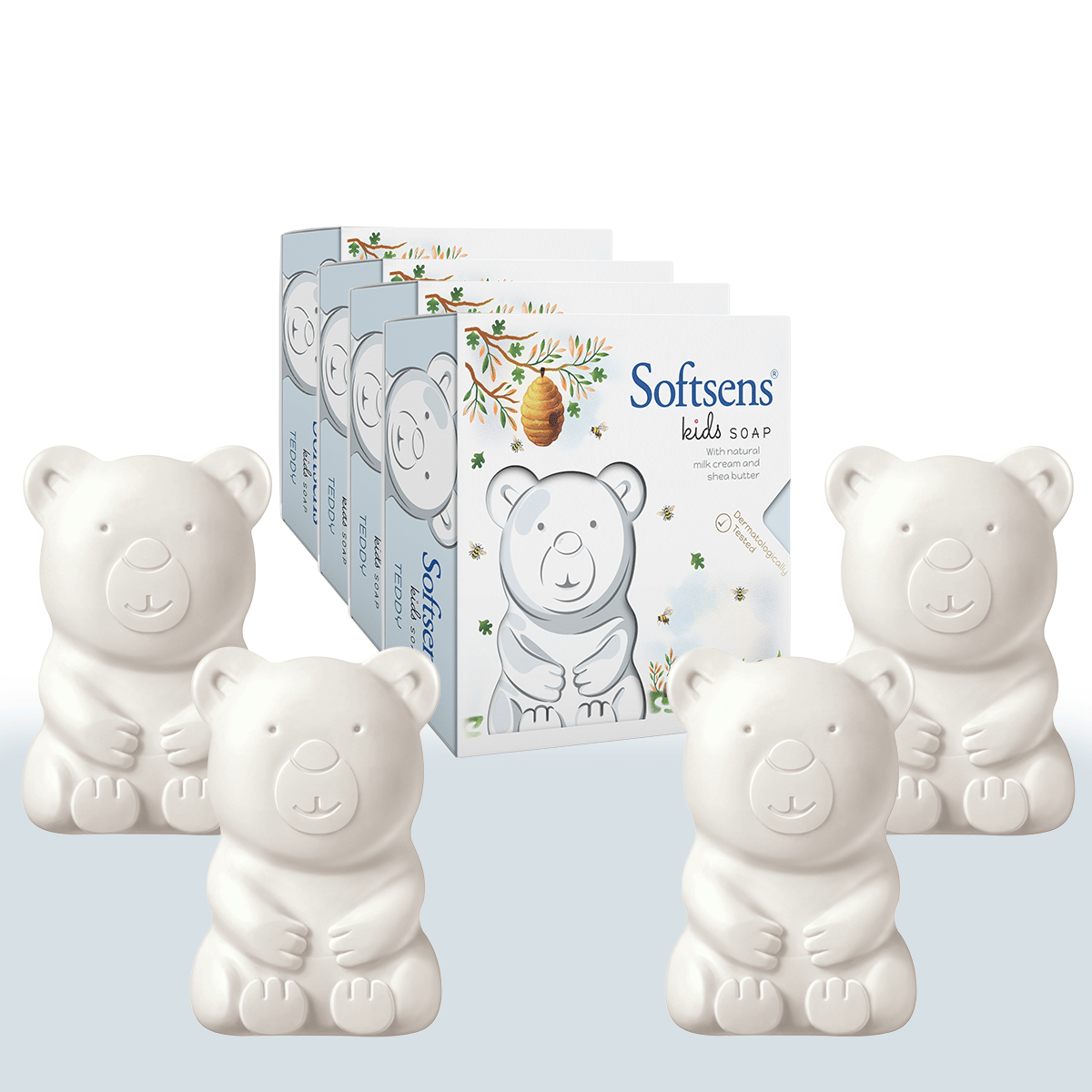 Softsens Baby Soap 75 g ( 4 pcs )