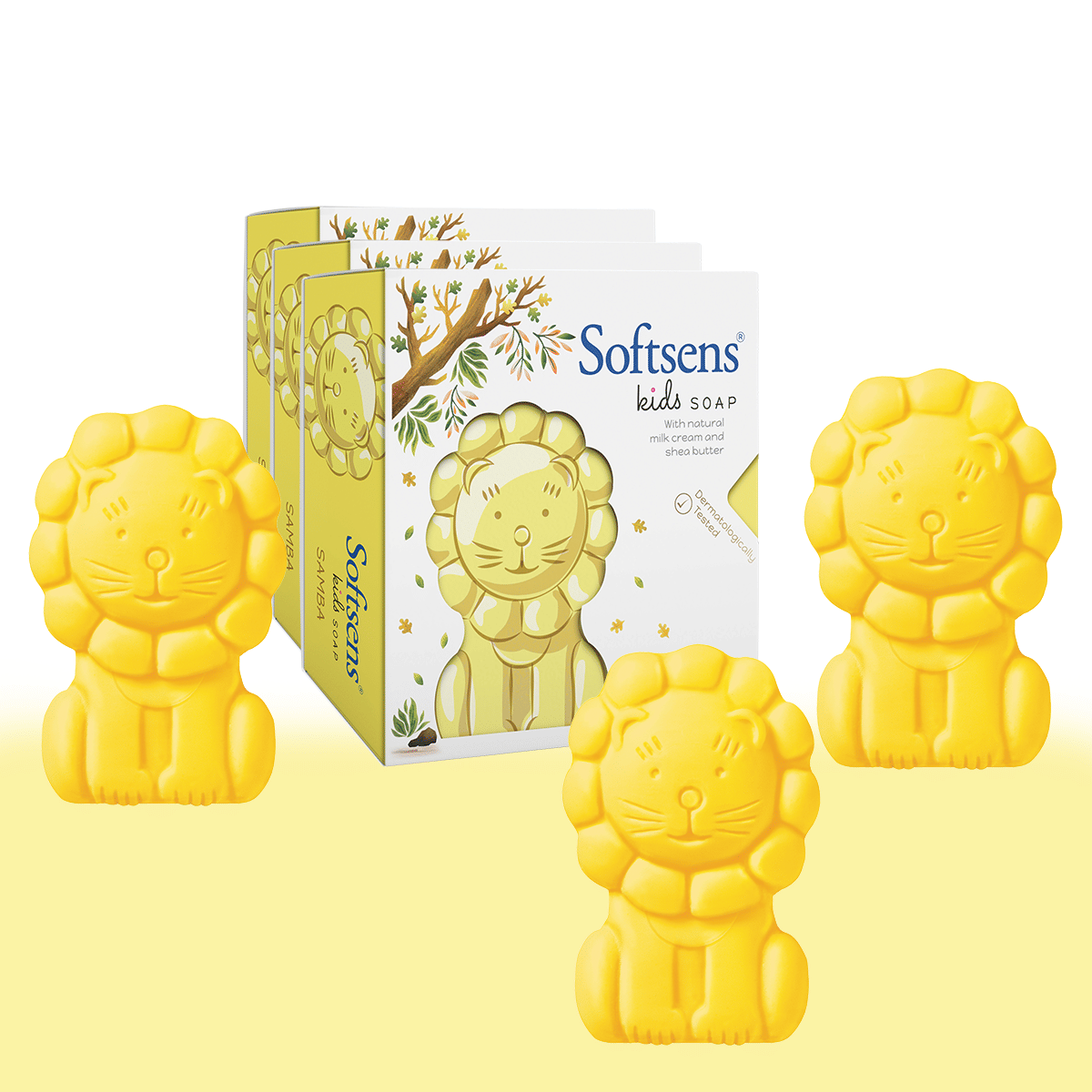 Softsens Baby Soap 75 g ( 3 pcs )