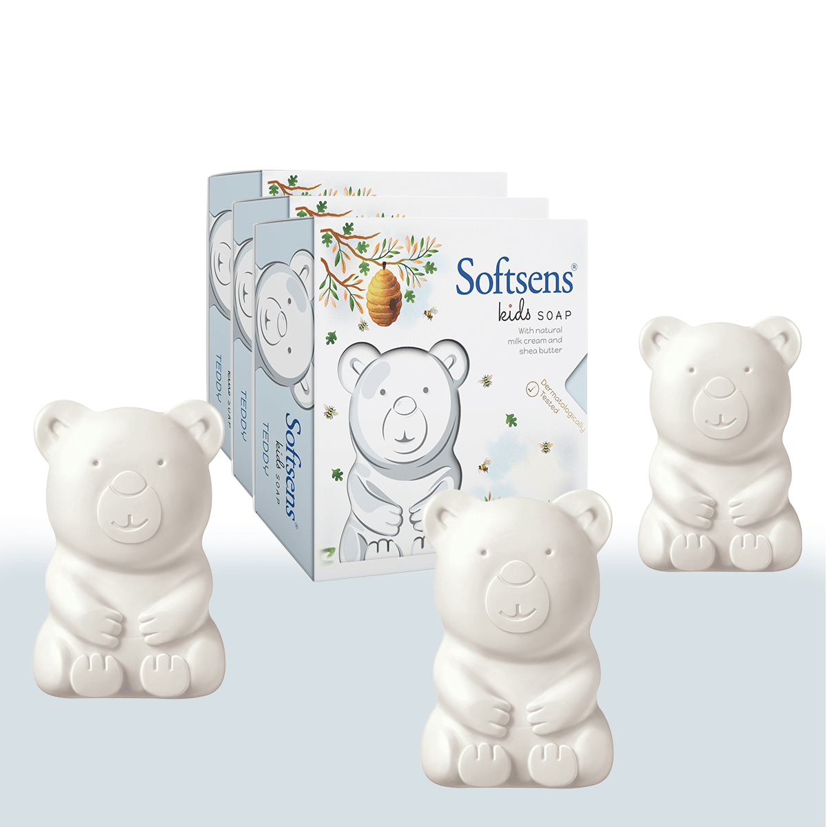 Softsens Baby Soap 75 g ( 3 pcs )