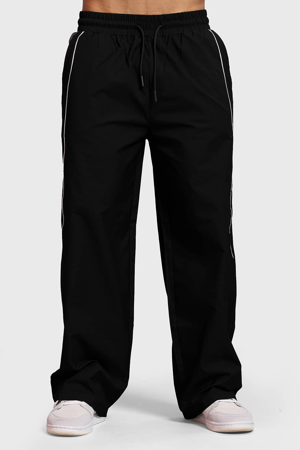 Fuaark Black Polyester Men's Sports Trackpants ( Pack of 1 ) - Track Pants | Buy online on ZillyBuy
