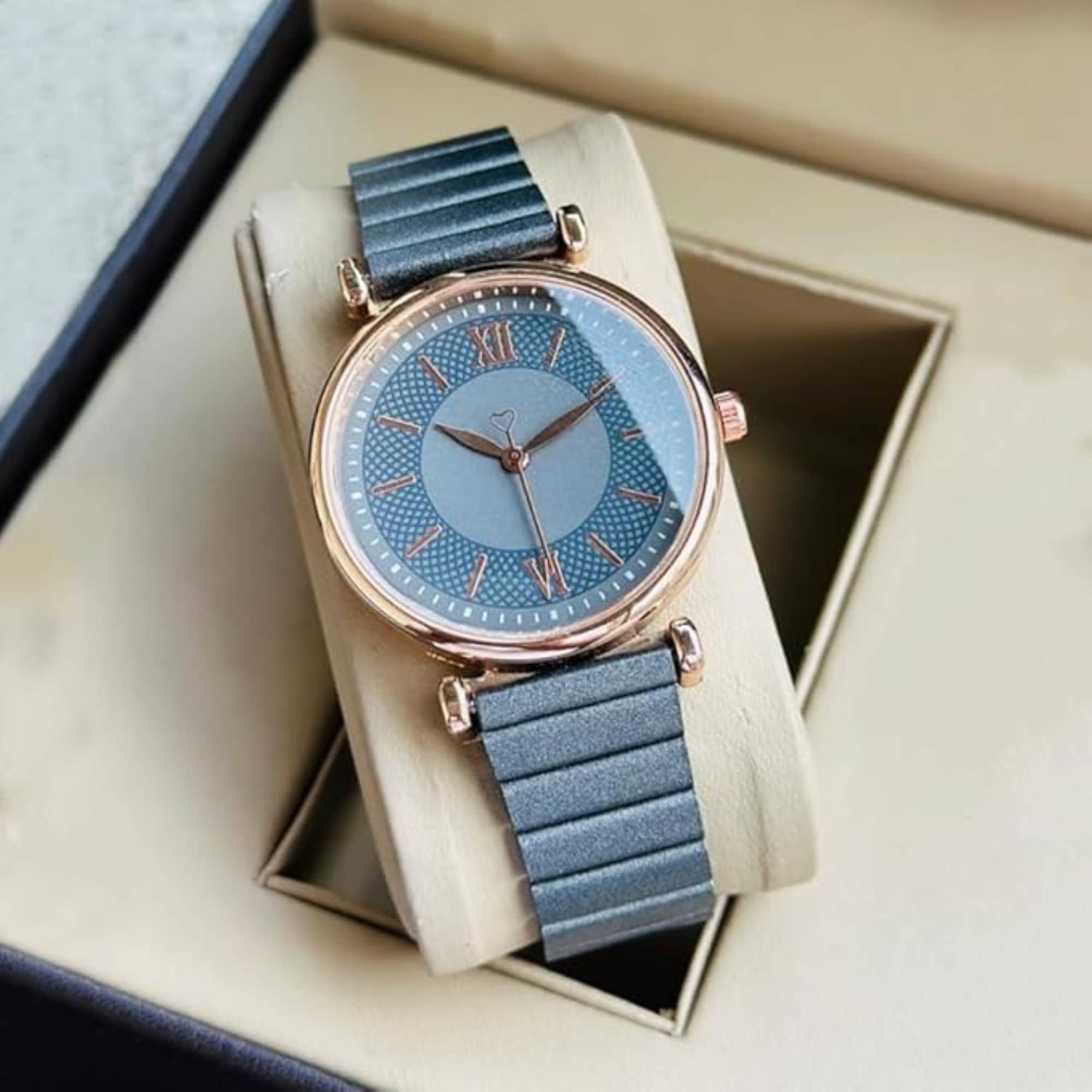 Svats Dark Grey Metal Analog Womens Watch
