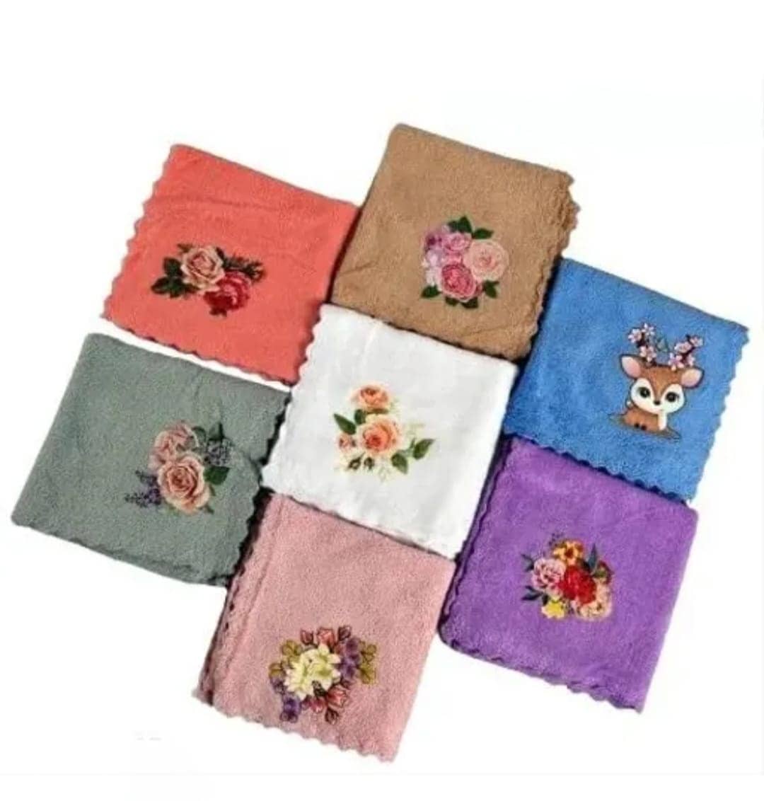 WOMEN'S COTTON HANDKERCHIEF (PACK OF 12) - Jewellery Sets | Buy online on ZillyBuy