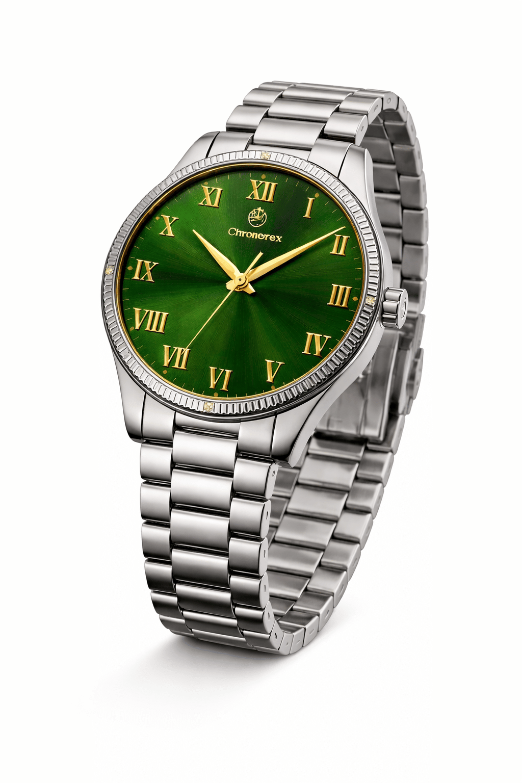 chronorex Gold Metal Analog Men's Watch