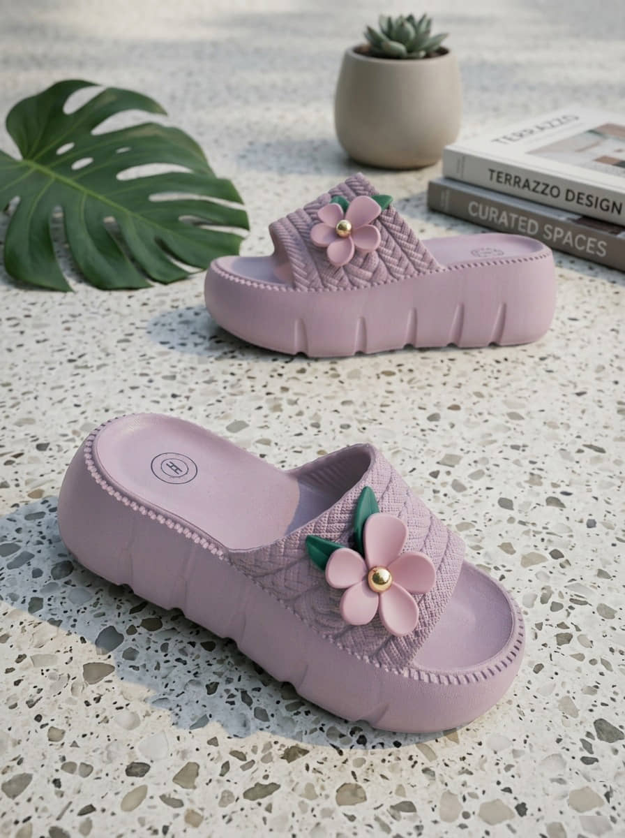Fabbmate White Women's Daily Slipper