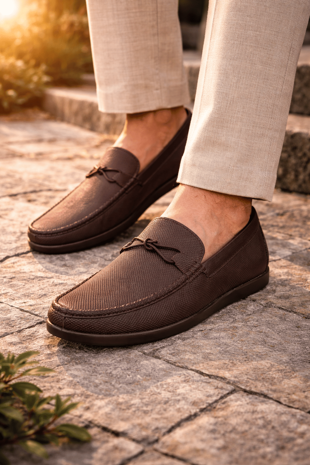 Ajanta Brown Men's Slip on Shoes - Formal Shoes | Buy online on ZillyBuy