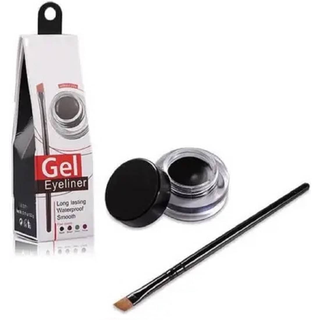 Facejewel Black Natural Kajal 250 g Gel ( Pack of 1 ) - Makeup - Eyes | Buy online on ZillyBuy