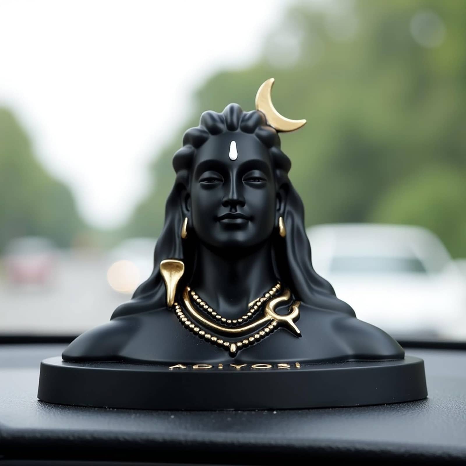 Unico Traders Resin Lord Shiva Idol ( 10 cm )