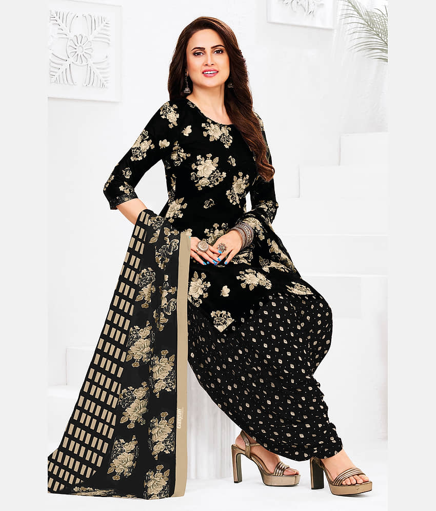 shree jeenmata collection Women's Cotton Unstitched Salwar Suit - Unstitched Fabrics | Buy online on ZillyBuy