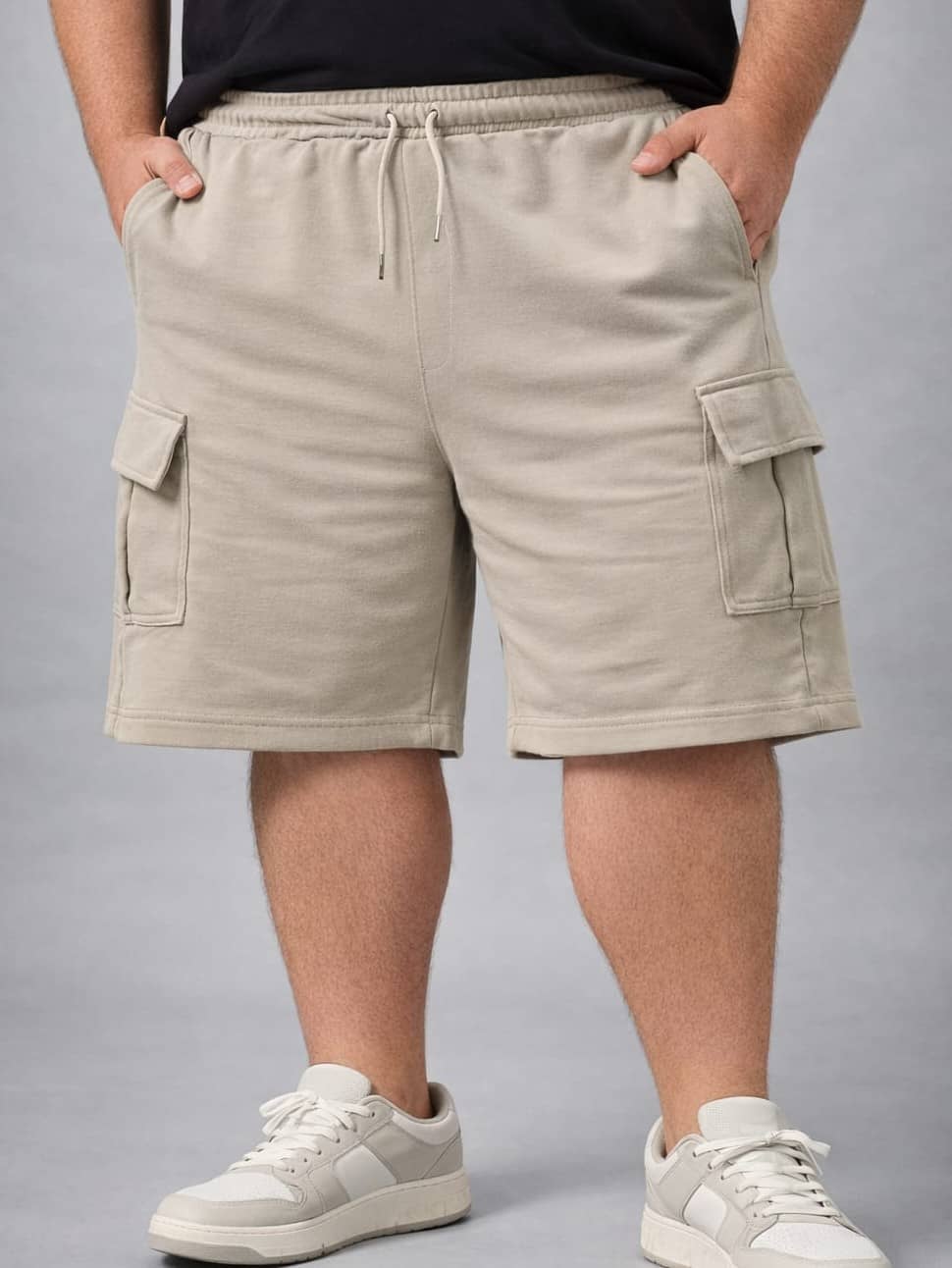 AUSTIVO Olive Cotton Blend Men's Cargos ( Pack of 1 ) - Shorts | Buy online on ZillyBuy
