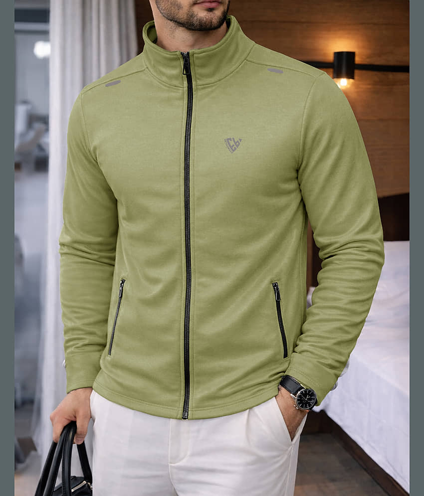 Eyebogler Polyester Men's Casual Jacket - Green ( Pack of 1 ) - Jackets & Coats | Buy online on ZillyBuy