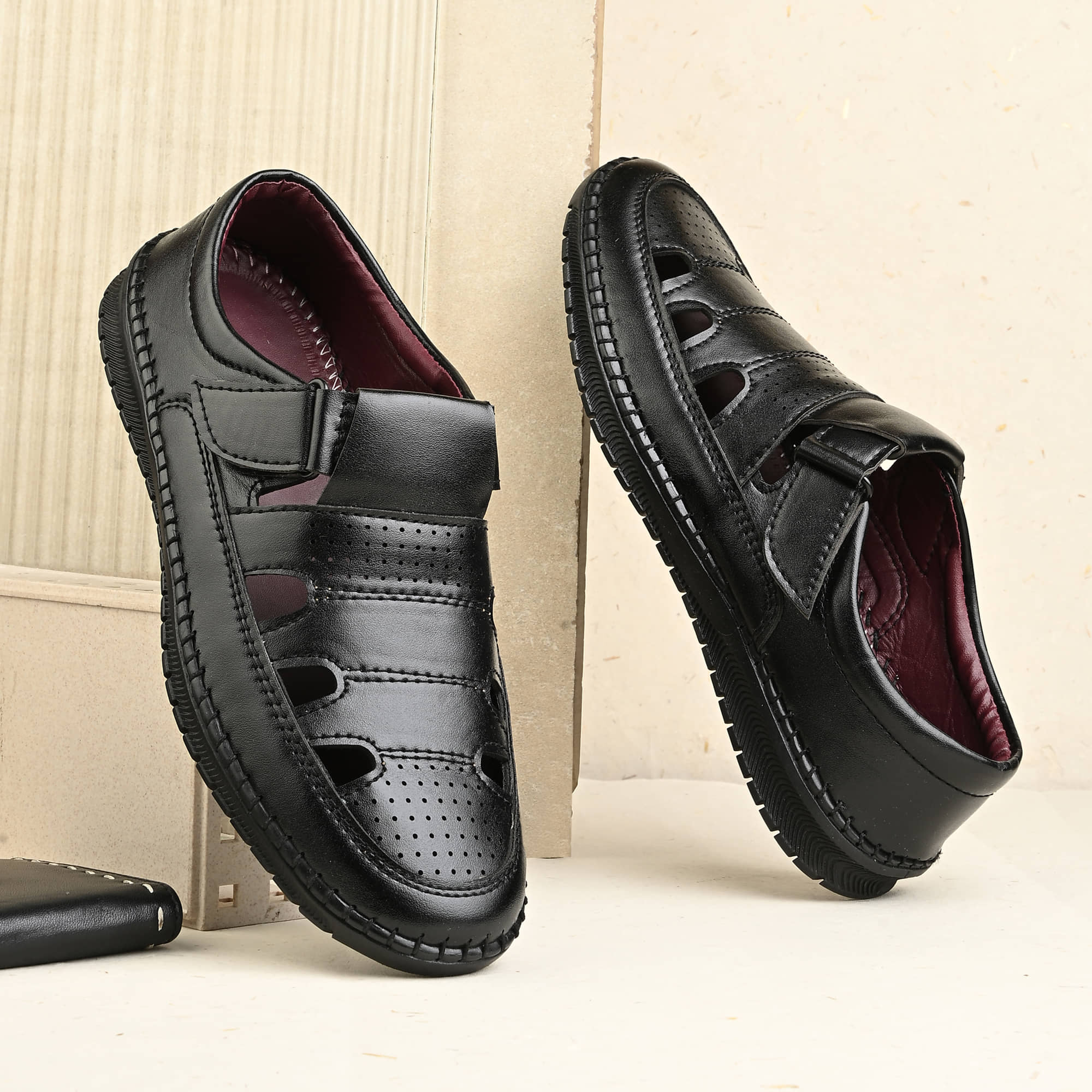Leeport - Brown Men's Sandals
