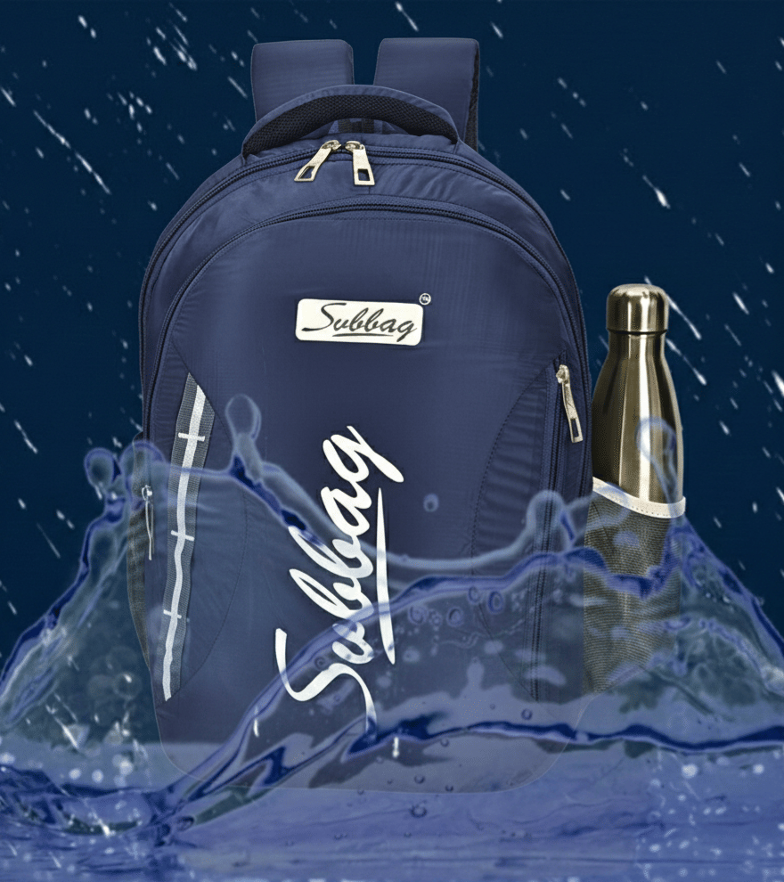 SVB BAG 40 Ltrs Blue Polyester College Bag