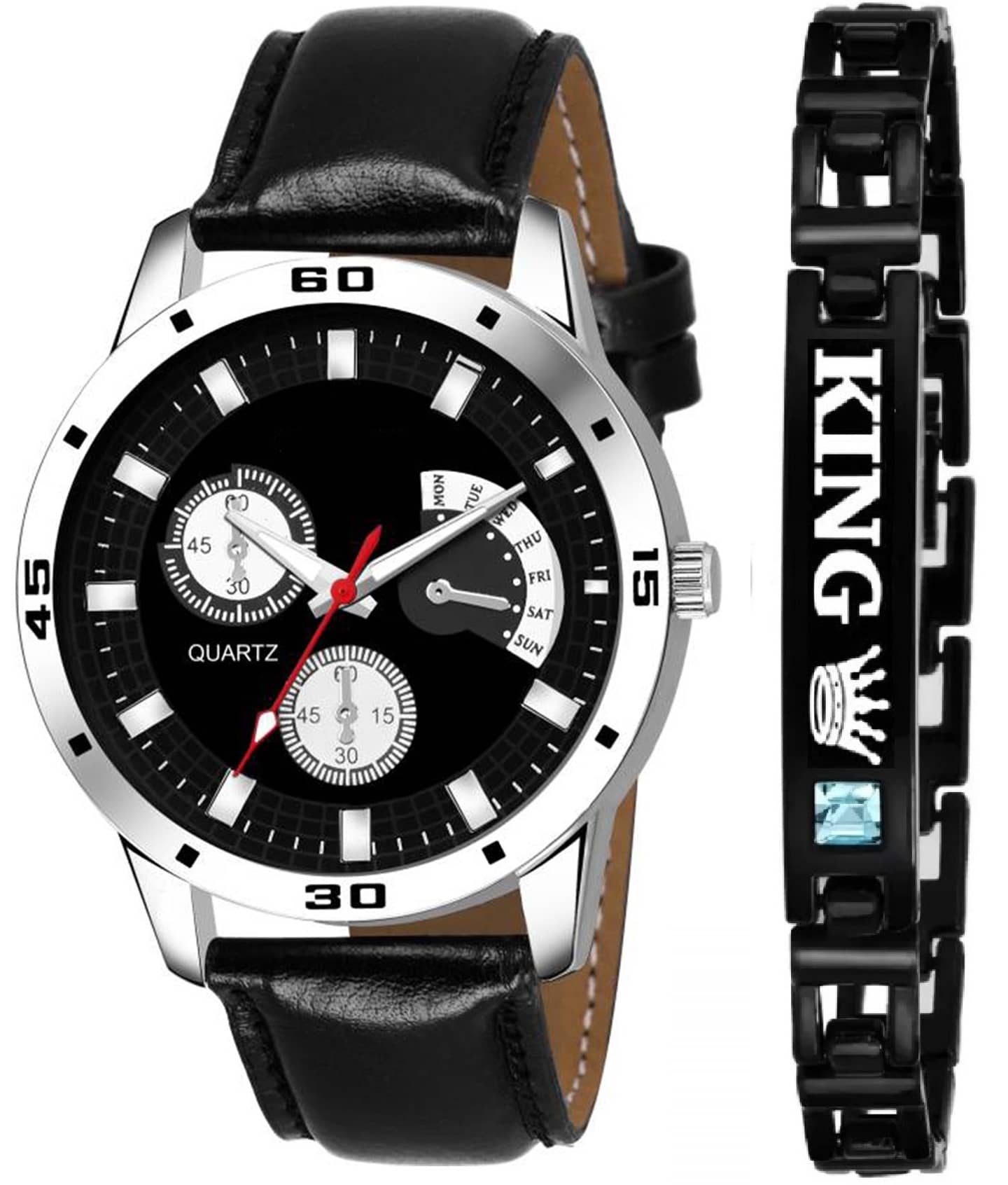 Shivark Brown PU Analog Men's Watch