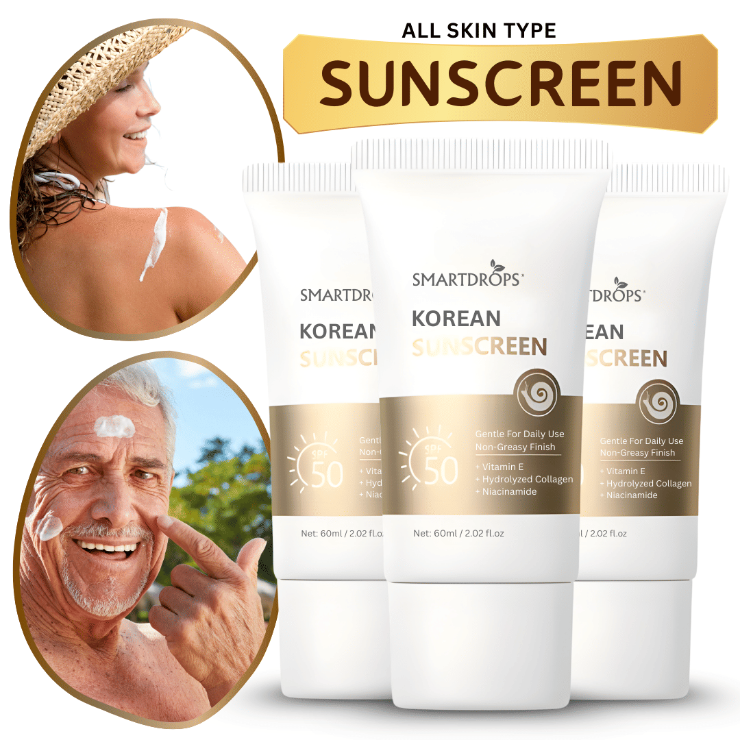 Smartdrops SPF 50 Outdoor Tanning Sunscreen Cream For Dry Skin ( Pack of 3 )