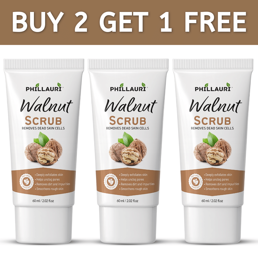 Phillauri Pollution Control Scrub & Exfoliators For Men & Women ( Pack of 3 )