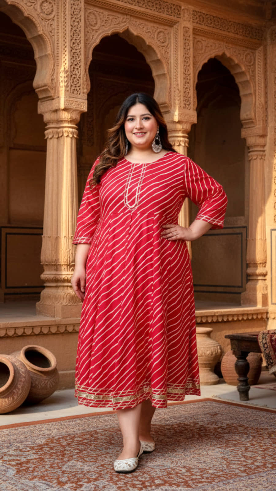 Flavia Creation Women Rayon Gown ( Red )