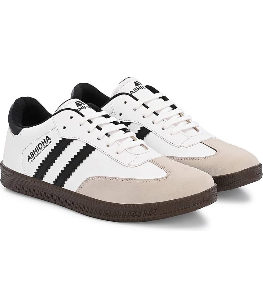 Buy ABHIDHA Samba Men's Black Shoes - Image 2