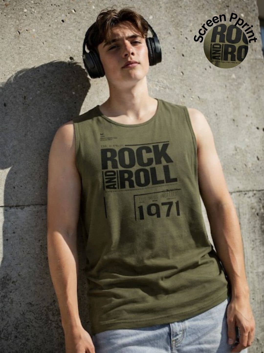 Rigo Pack of 1 Cotton Gym Vest For Men ( Green ) - Nightwear & Loungewear | Buy online on ZillyBuy