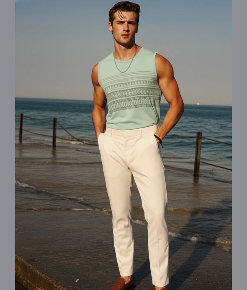 Rigo Pack of 1 Cotton Gym Vest For Men ( Olive ) - Nightwear & Loungewear | Buy online on ZillyBuy