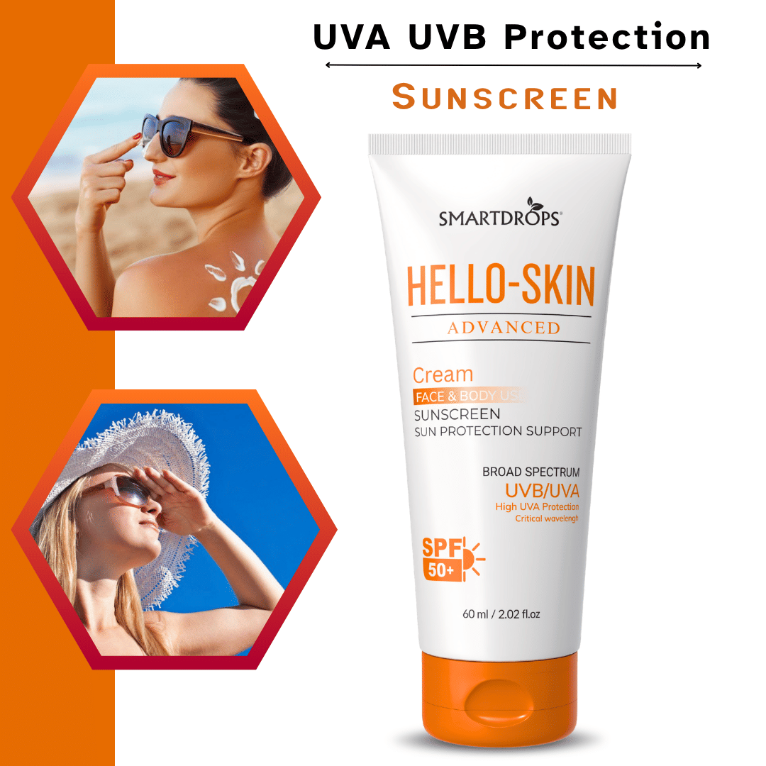 Smartdrops SPF 50 Sunscreen Cream For All Skin Type ( Pack of 1 )
