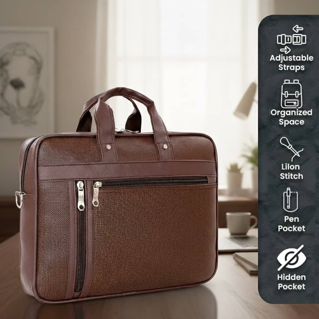 Raylan Brown Solid Messenger Bag - Handbags | Buy online on ZillyBuy