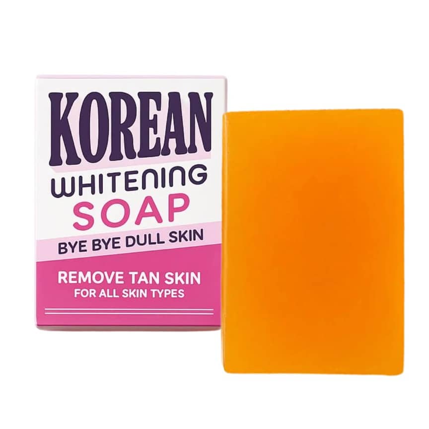 Colorstock Skin Whitening Korean Whitening Soap Pack of 1 Bathing Bar for All Skin Type ( Pack of 1 )