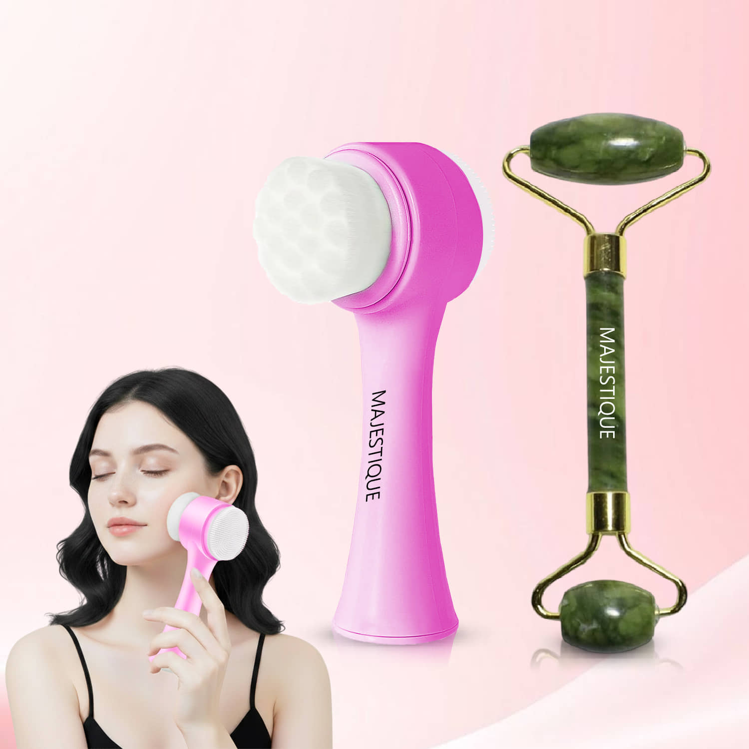 MAJESTIQUE Foundation Brush 2 Pcs 101 g