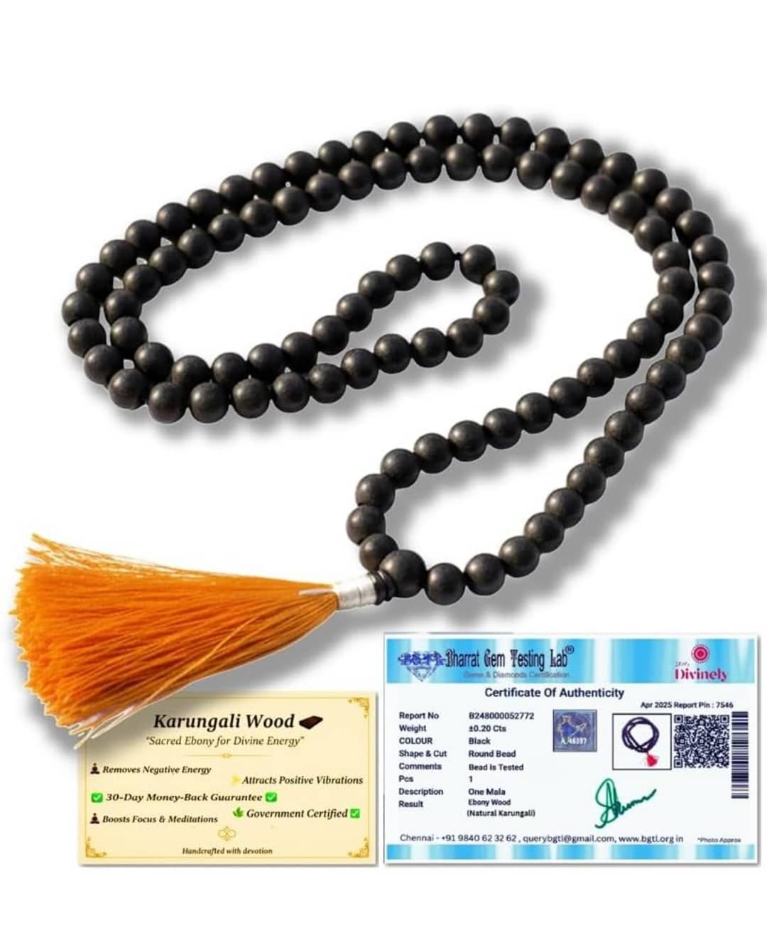 Viyasha Karungali Mala ( Pack of 1 )