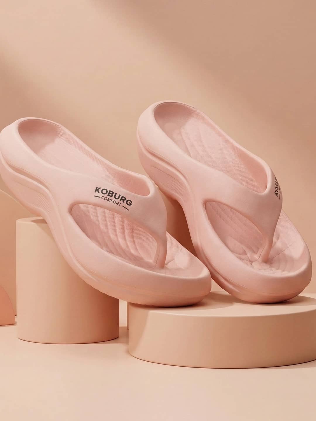 koburg Pink Women's Flip Flop