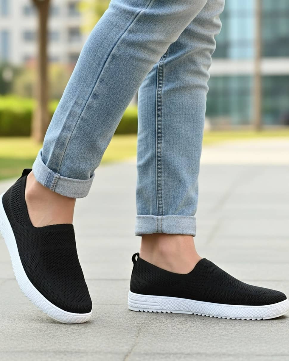 Prolific RDKL-CM566 Black Men's Slip-on Shoes - Casual Shoes | Buy online on ZillyBuy