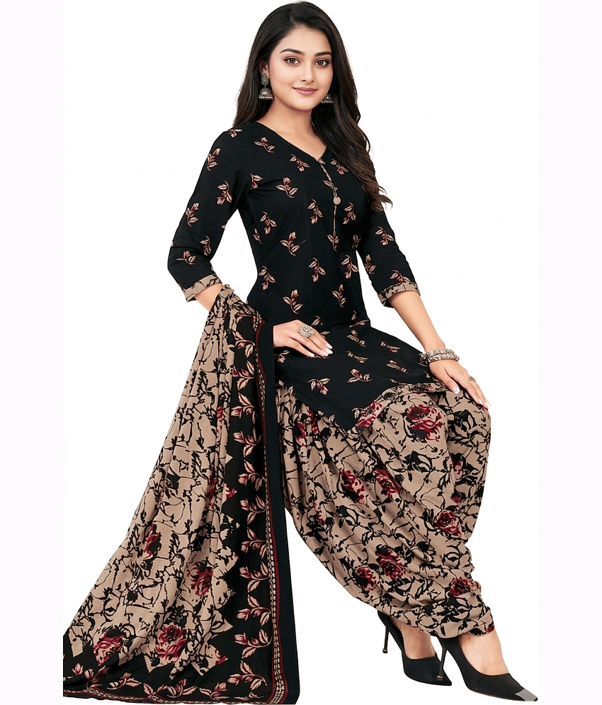 shree jeenmata collection Women's Cotton Unstitched Salwar Suit - Unstitched Fabrics | Buy online on ZillyBuy