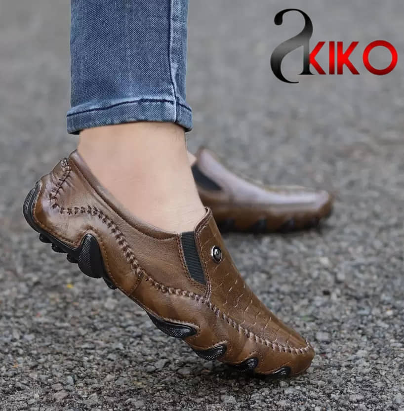 Akiko Black Men's Slip on Shoes - Formal Shoes | Buy online on ZillyBuy